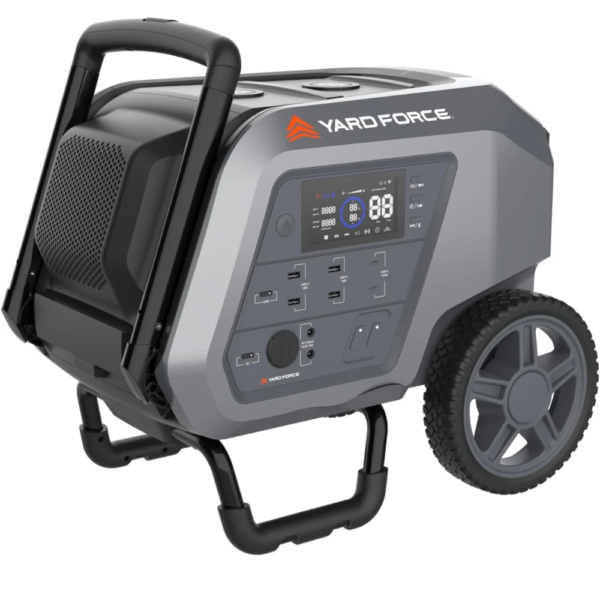 Yard Force 2400W Portable Power Station + Bluetooth Speaker
