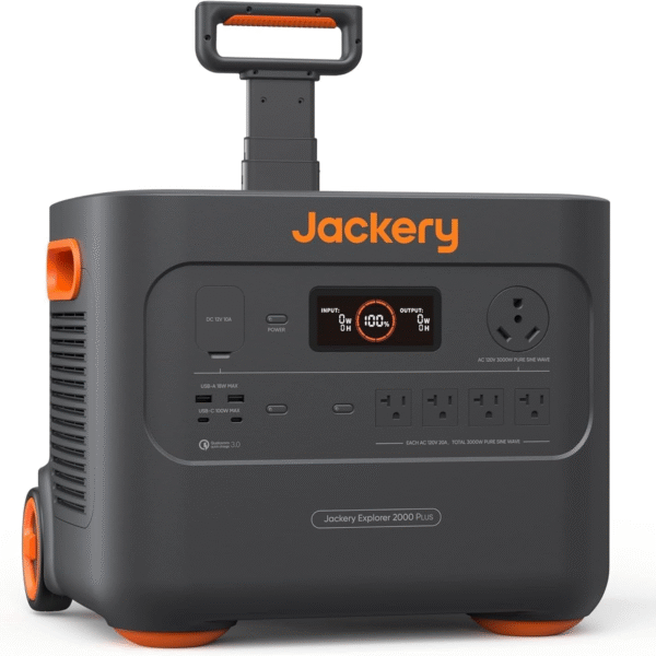Jackery Solar Generator 4000 Kit (Explorer 2000 Plus + 1X PackPlus E2000 Plus Expandable Battery + 2X200W Solar Panel)