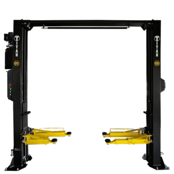 Titan Lifts HD2P-9KMSC – 9,000 LB 2-Post Master Series Clearfloor Lift