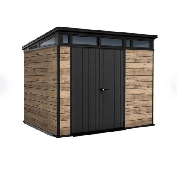 Keter Signature Pine/Graphite DecoCoat Shed 9×7