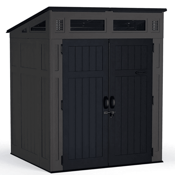 Suncast 6-ft x 5-ft Resin Shed Lean-to Resin Storage Shed (Floor Included)